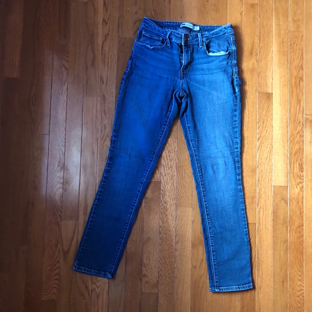 Levi blue jeans